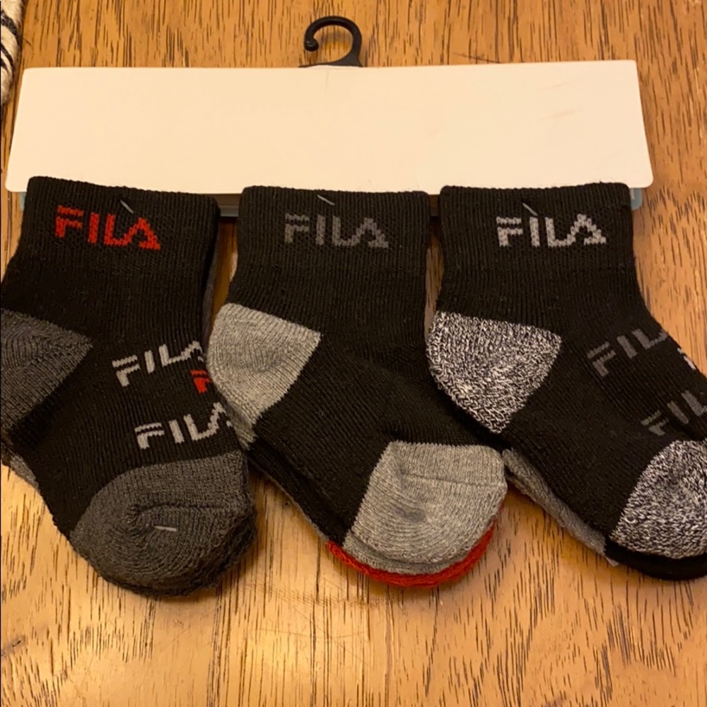 Fila baby socks
